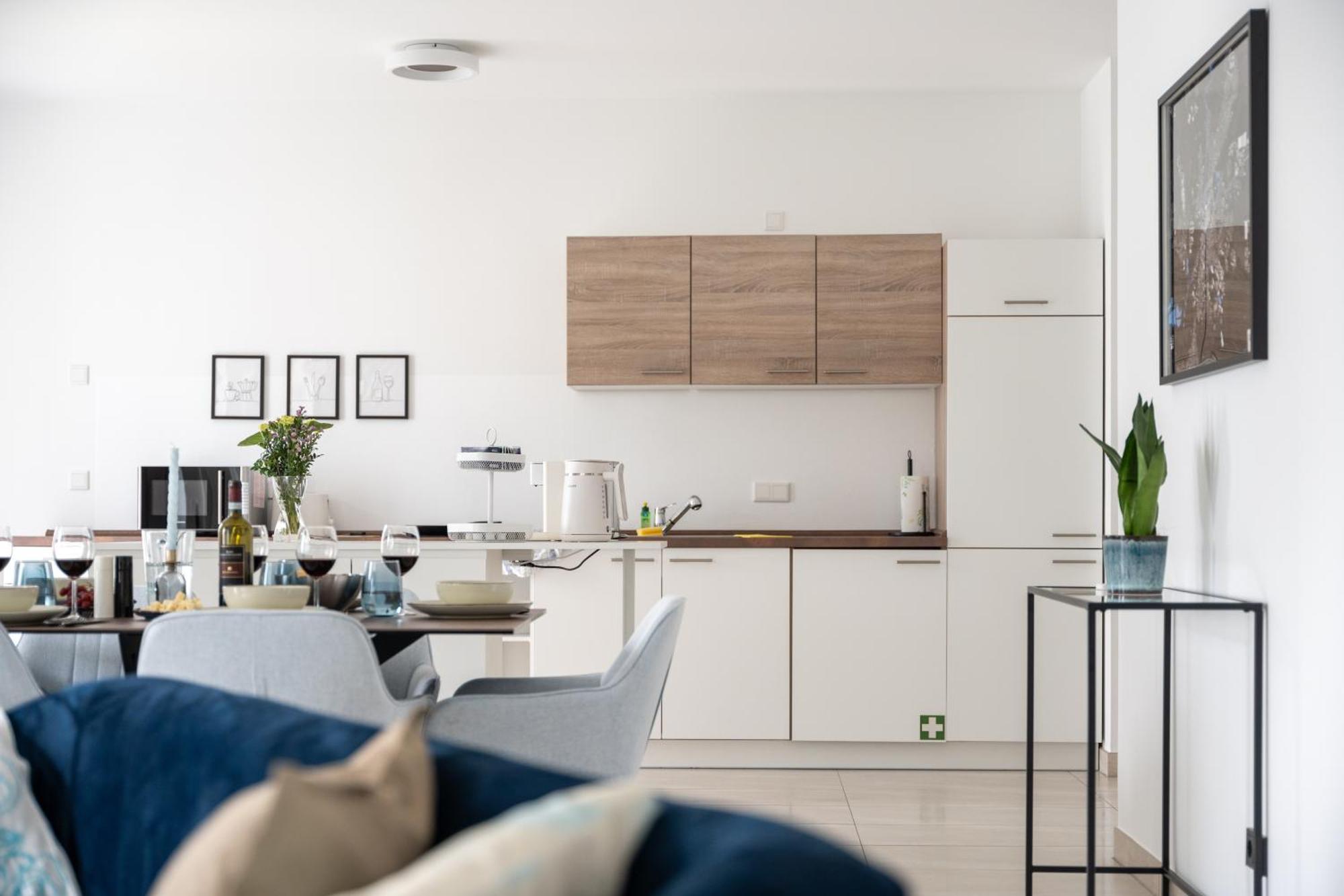 Apartmán Zentral - Fuer 6 - 2X Frei Parken - Terrasse Gießen Exteriér fotografie