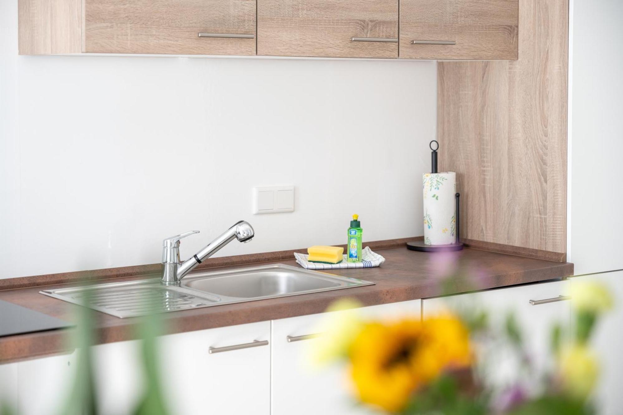 Apartmán Zentral - Fuer 6 - 2X Frei Parken - Terrasse Gießen Exteriér fotografie